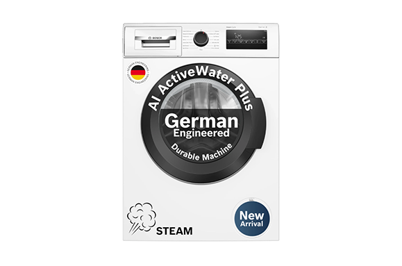 Bosch 8 Kg 5-Star Inverter Front Load Washing Machine